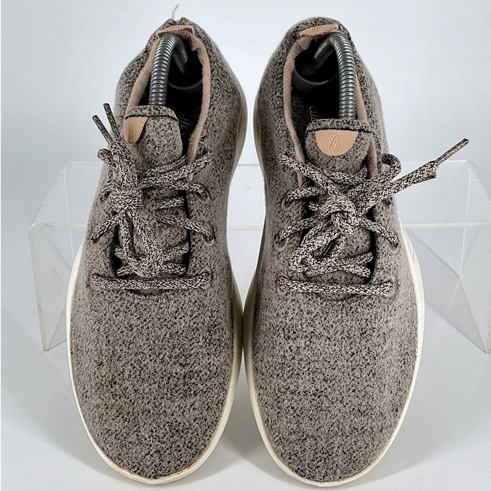 Allbirds Women's Size 9 Wool Runners Grey Knit Sneakers Mizzies Shoes - Picture 2 of 13